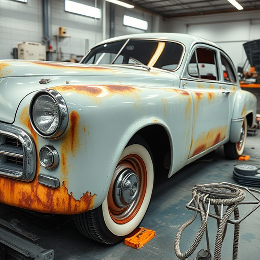 vehicle restoration process