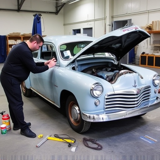 vehicle restoration process