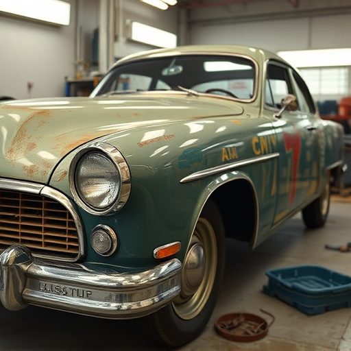 vehicle restoration process