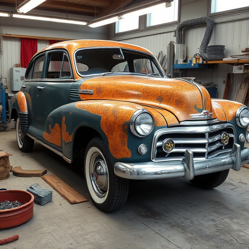 vehicle restoration process