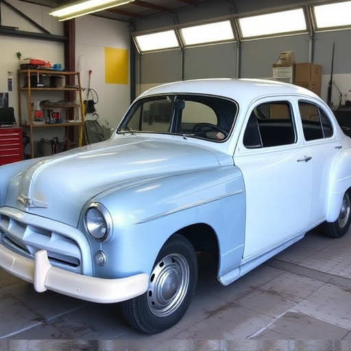 vehicle restoration process