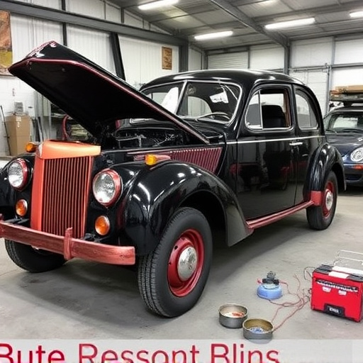 vehicle restoration process