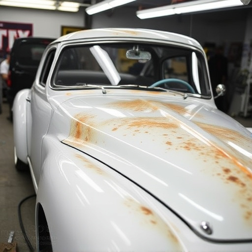 vehicle restoration process