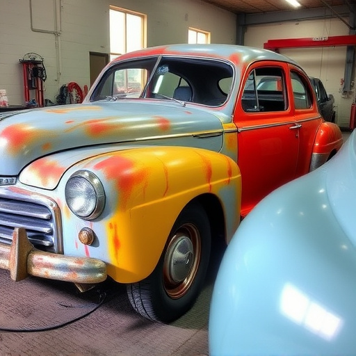 vehicle restoration process