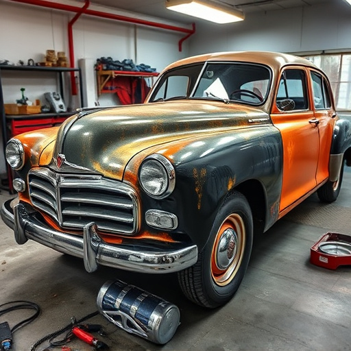 vehicle restoration process