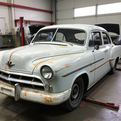 vehicle restoration process
