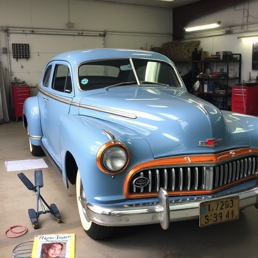 vehicle restoration process