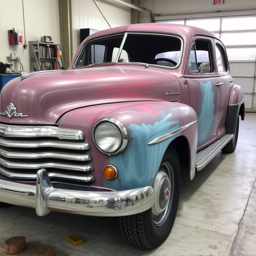 vehicle restoration process