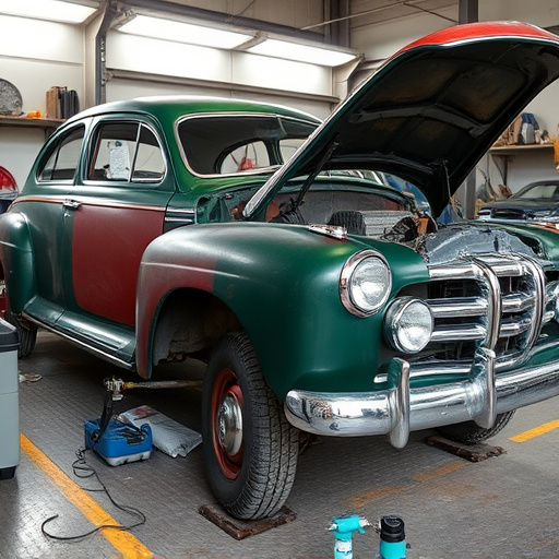 vehicle restoration process