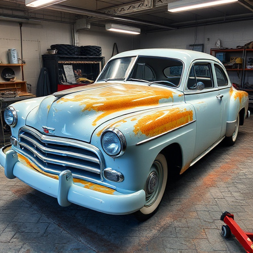 vehicle restoration process