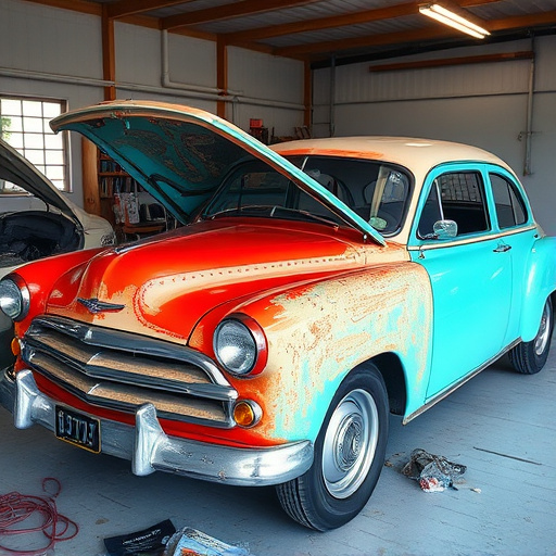 vehicle restoration process