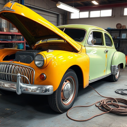 vehicle restoration process