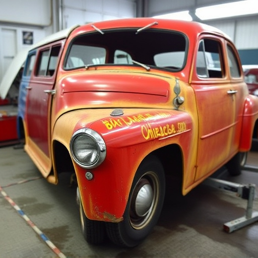 vehicle restoration process