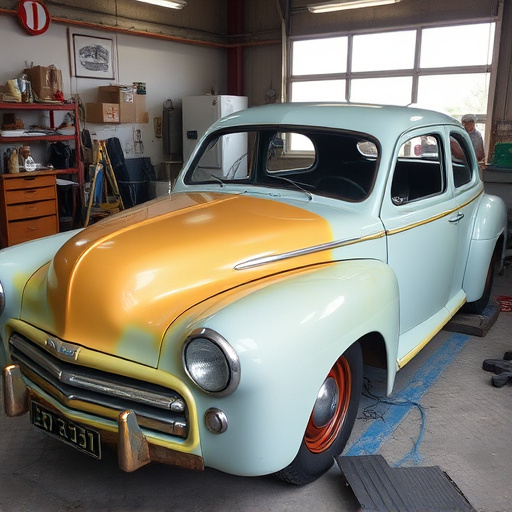 vehicle restoration process