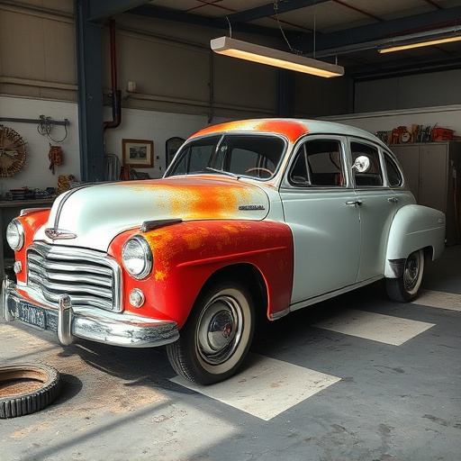 vehicle restoration process