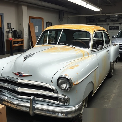 vehicle restoration process