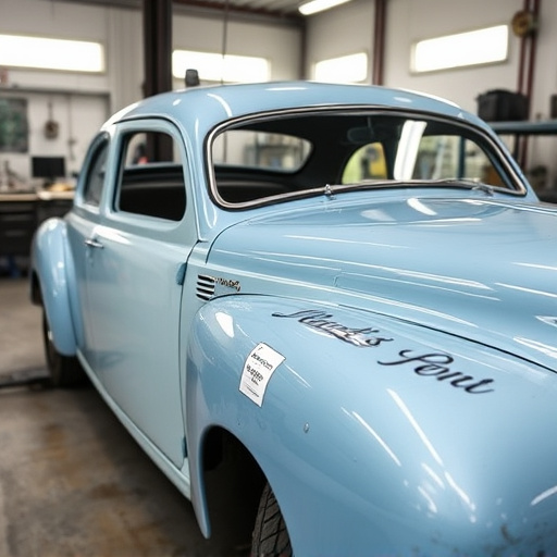 vehicle restoration process