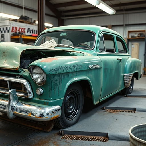 vehicle restoration process