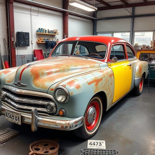 vehicle restoration process
