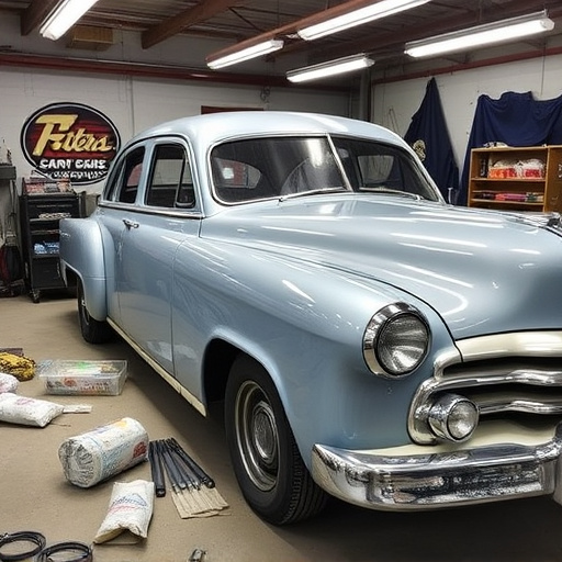 vehicle restoration process