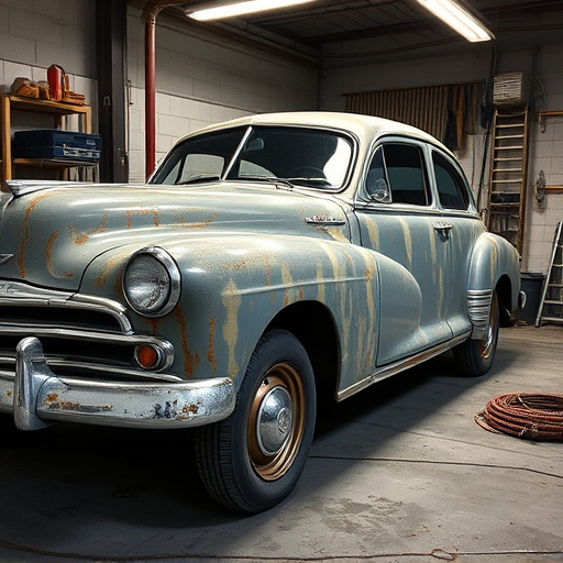 vehicle restoration process