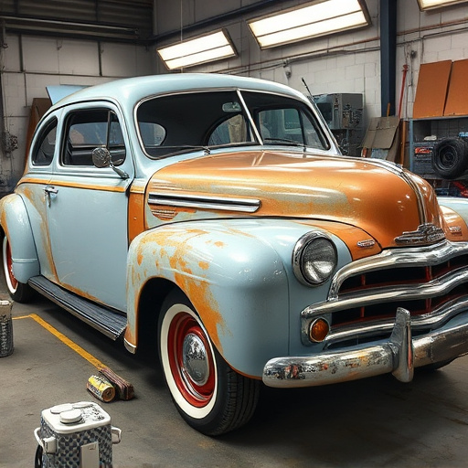vehicle restoration process