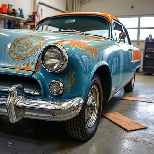 vehicle restoration process