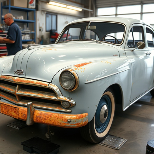vehicle restoration process