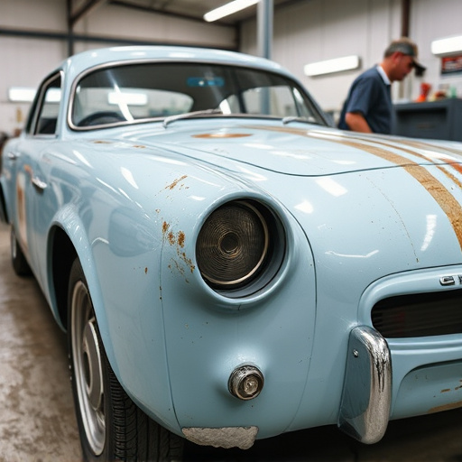 vehicle restoration process