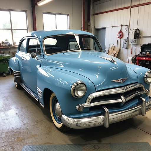 vehicle restoration process