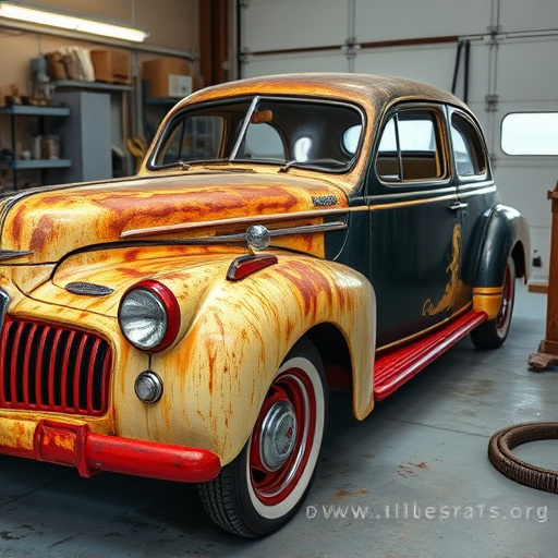 vehicle restoration process