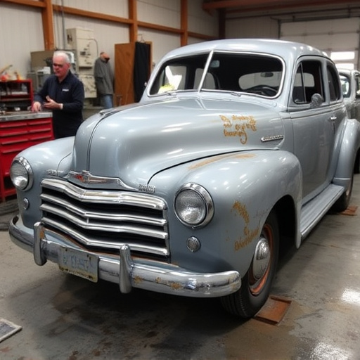 vehicle restoration process