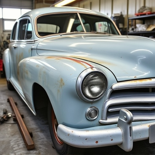 vehicle restoration process