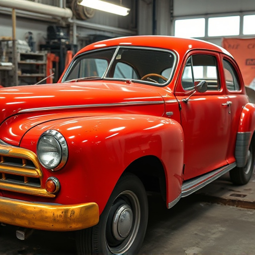 vehicle restoration process