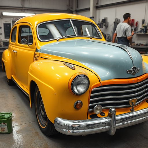 vehicle restoration process