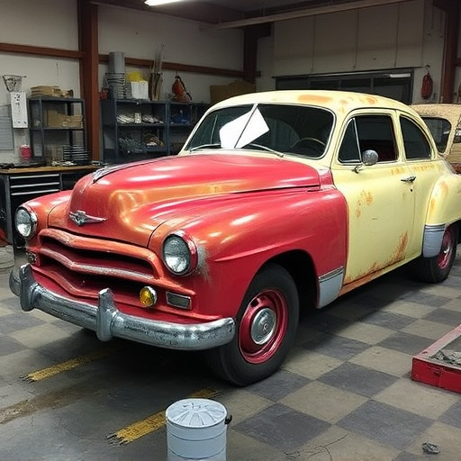 vehicle restoration process