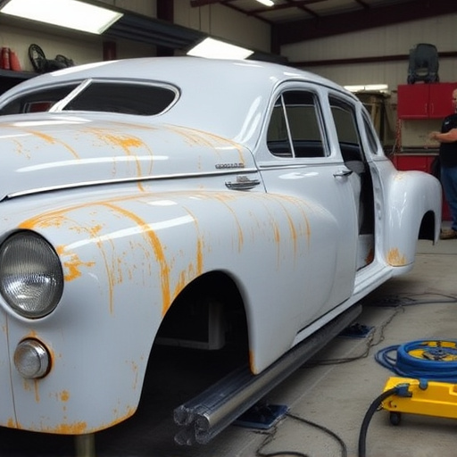 vehicle restoration process