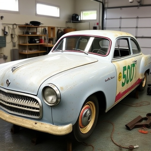 vehicle restoration process