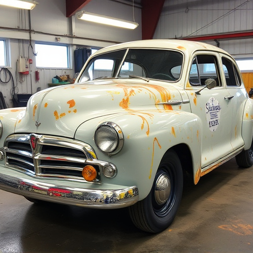 vehicle restoration process