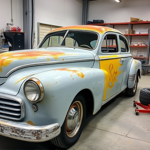 vehicle restoration process