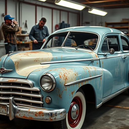 vehicle restoration process