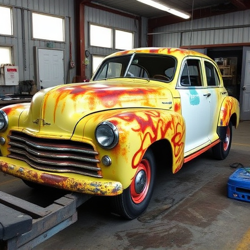 vehicle restoration process