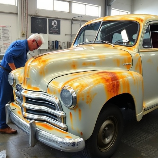 vehicle restoration process