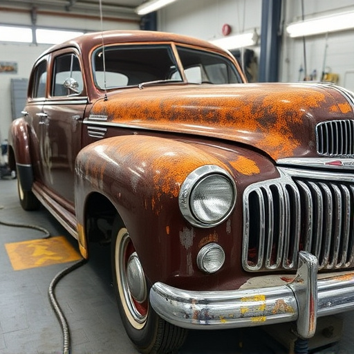 vehicle restoration process