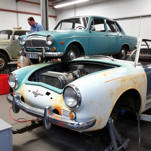 vehicle restoration process