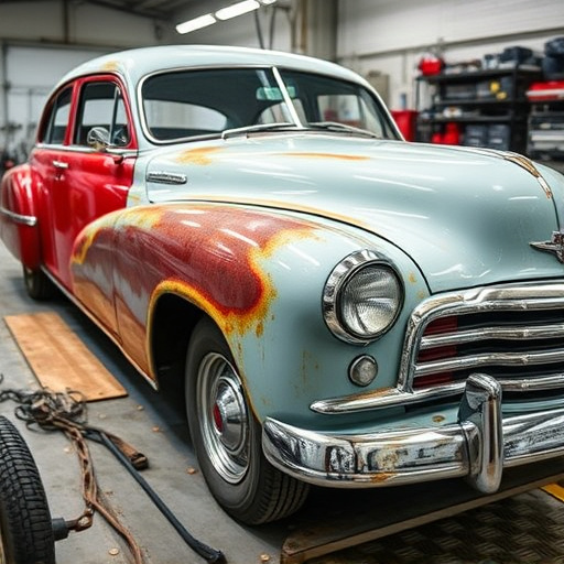 vehicle restoration process