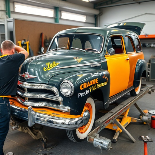 vehicle restoration process