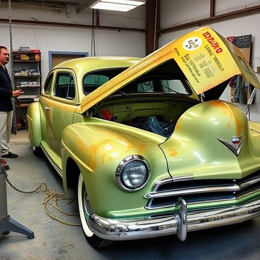 vehicle restoration process