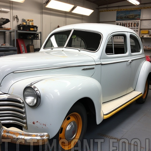 vehicle restoration process