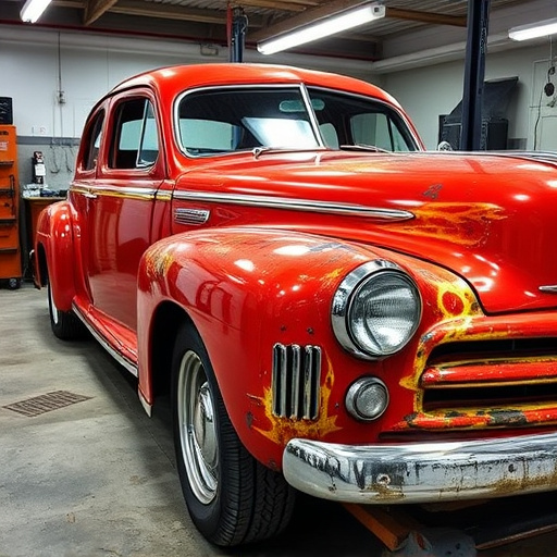 vehicle restoration process
